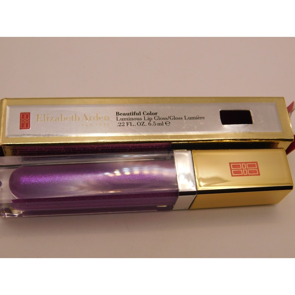 Elizabeth Arden Beautiful Color Luminous Lip Gloss 16 Intriguing Violet